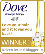 Love is a two way street: Love your hair and it loves you back! Dove IndiBlogger Contest Winner
