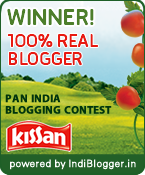 The Kissan 100% Real Blogger Contest Winner