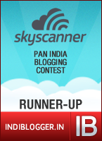 Travel Smart With Skyscanner IndiBlogger Contest Runner-up