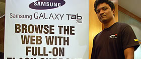 Samsung Galaxy Tab IndiBlogger Meet