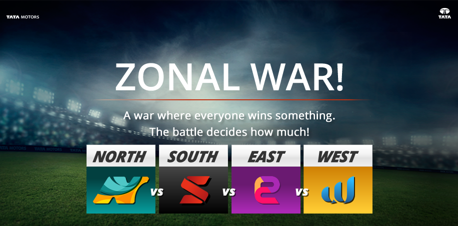 The #madeofgreat Zonal War