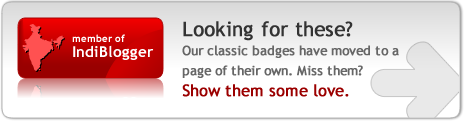 Classic IndiBlogger Badges