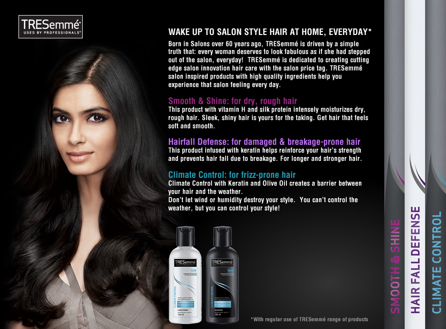 TRESemmé Salon quality shampoos and conditioners TRESemmé Salon quality shampoos and conditioners